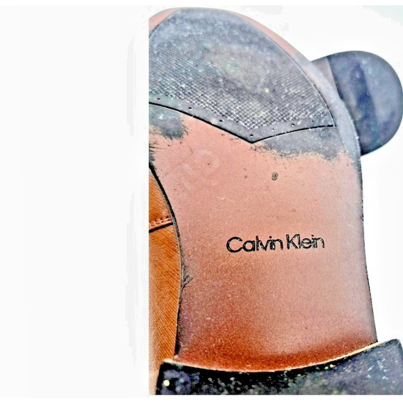 Calvin Klein Men\'s Malcome Tan Bit Loafers Slip-On Shoes Size 9.5 M Preppy Style main image 6